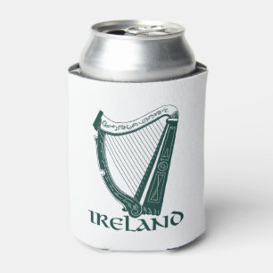 Porta-lata Design da harpa de Ireland, harpa irlandesa