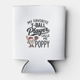 Porta-lata Design de Camisa Poppy Meu Jogador Favorito de T-B