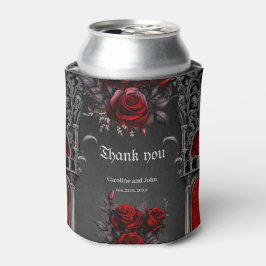 Porta-lata Design de casamento gótico e maravilhoso.
