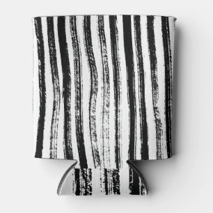 Porta-lata Design de faixa de tinta inspirada na zebra