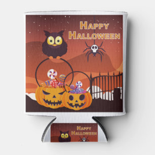 Porta-lata Design de Feliz Halloween Muito Bonito
