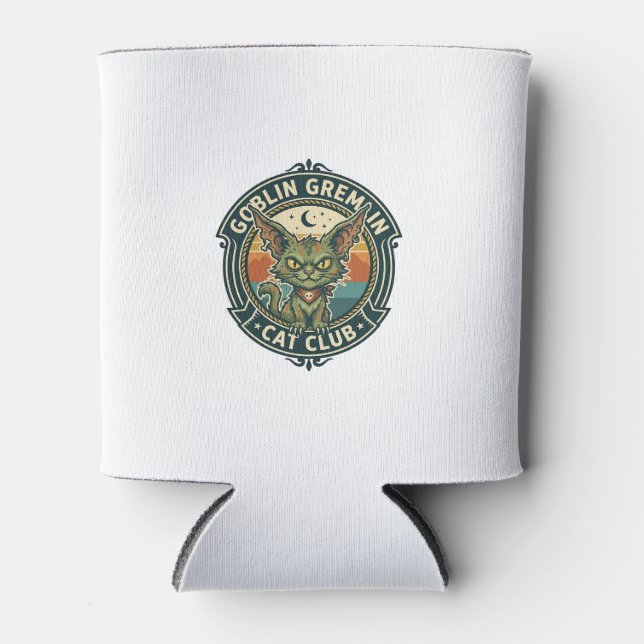 Porta-lata Design de Gatinho Fofo de Goblins e Gremlins - Gob (Frente)
