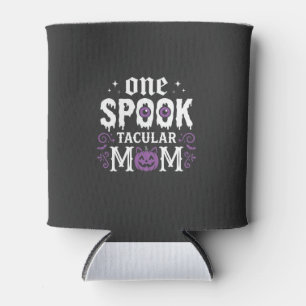 Porta-lata Design de Mãe Espetacular de Halloween_1