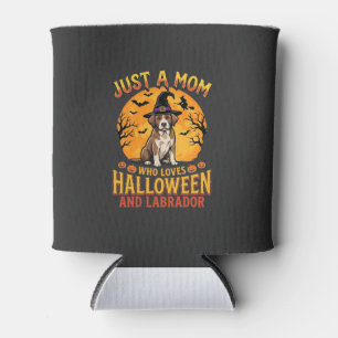 Porta-lata Design de Mãe Labradores de Halloween Feiticeira C