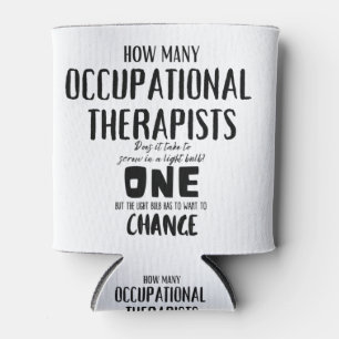 Porta-lata Design de Piada de Terapia Ocupacional Engraçada