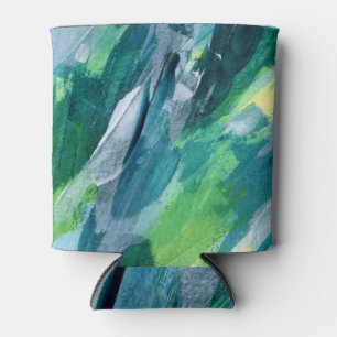 Porta-lata Design de pintura artística mista
