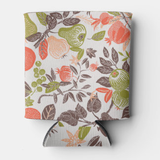 Porta-lata Design decorativa de fruta de outono.
