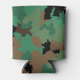 Porta-lata Design do Padrão de Camuflagem Selvagem do Exércit