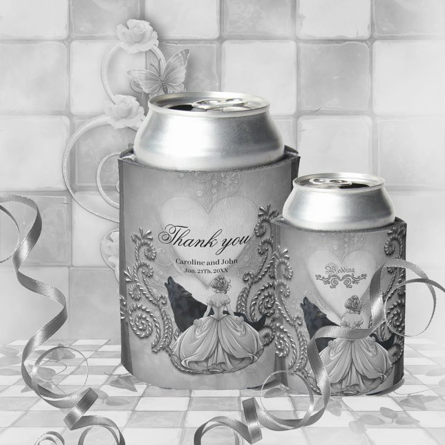 Porta-lata Design escura elegante (dark design)