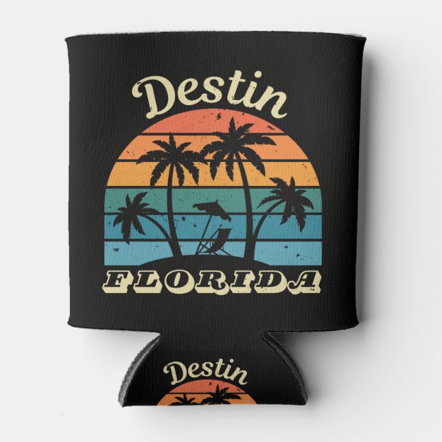 Porta-lata Destin Flórida (Frente)