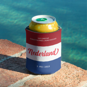 Porta-lata Dia da Independência Holandesa Bandeira Nacional