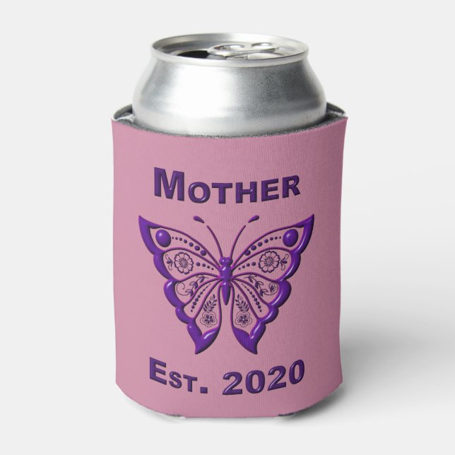 Porta-lata Dia das Mães para a Mãe "Ano 2020" (Can Front)