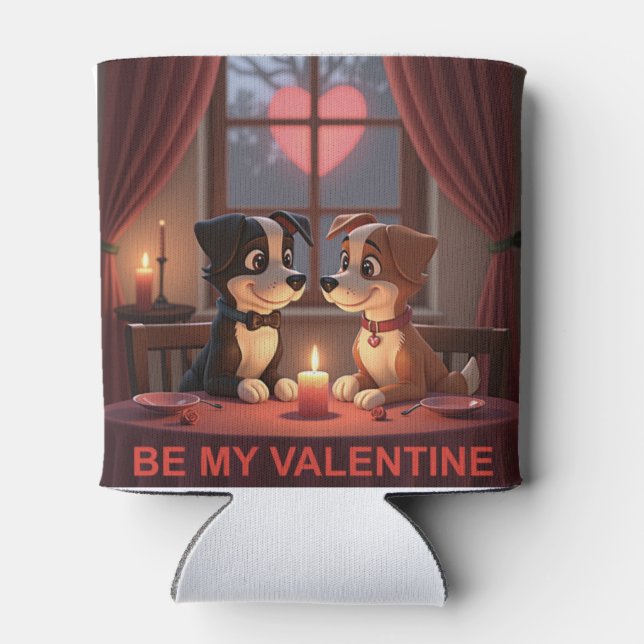 Porta-lata Dia de os namorados 4 2 Frasco/Janto (Traseira)