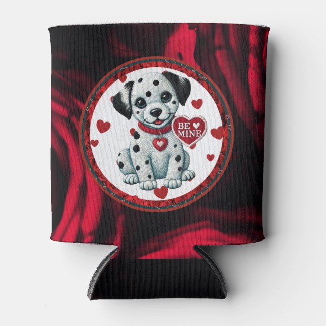 Porta-lata Dia de os namorados Dalmaciano - "Seja meu" (Frente)