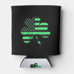 Porta-lata Dia de São Patrício  Bandeira Irlandesa American