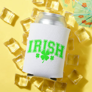 Porta-lata Dia de São Patrício da Sorte Irlandesa