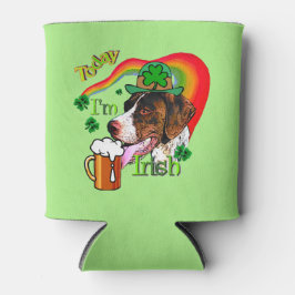 Porta-lata Dia de São Patrício de ponteiro curto alemão