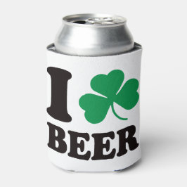 Porta-lata Dia de São Patrício I Shamrock Beer