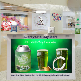 Porta-lata Dia de São Patrício pode resfriar