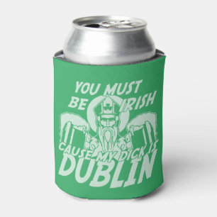 Porta-lata Dia de São Patrício você deve ser irlandês