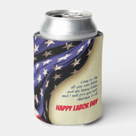 Porta-lata DIA DE TRABALHO Americano Personalizado