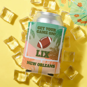 Porta-lata Dia do Jogo das Mãos e do Futebol