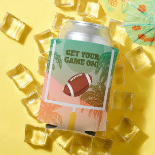 Porta-lata Dia do Jogo das Mãos e do Futebol