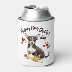 Porta-lata Dia dos pais feliz de sua chihuahua