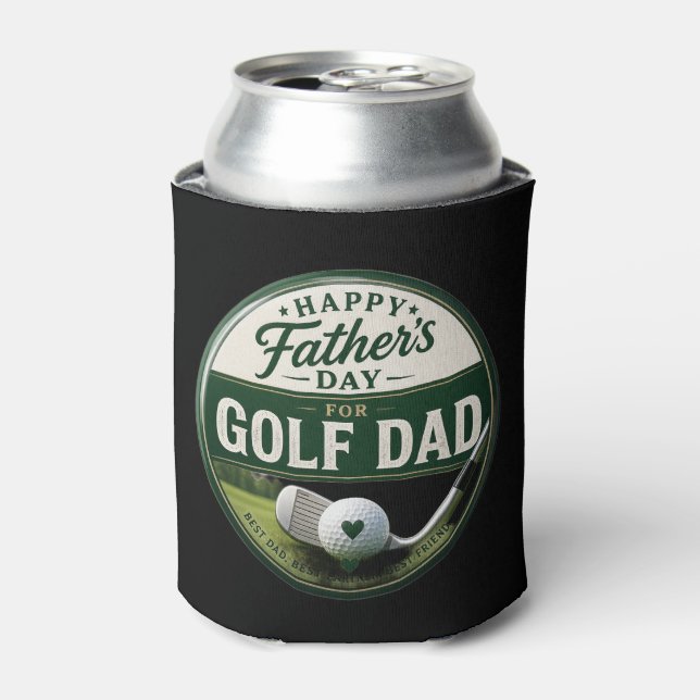 Porta-lata Dia dos Pais para o Pai do Golfe (Can Front)