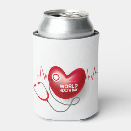 Porta-lata Dia Mundial da Saúde