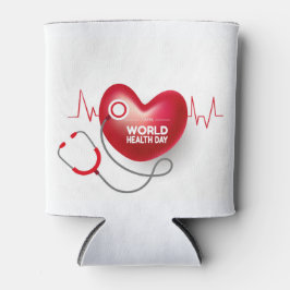 Porta-lata Dia Mundial da Saúde