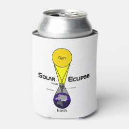 Porta-lata Diagrama de Eclipse Solar