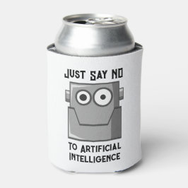 Porta-lata Diga Não à Inteligência Artificial