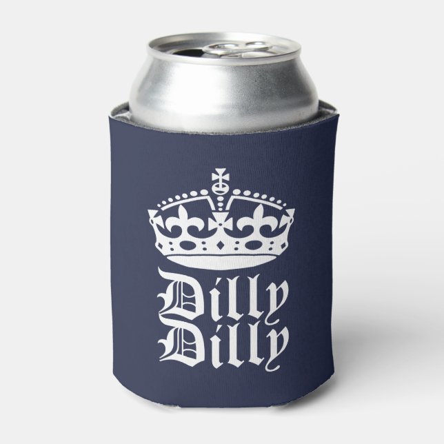 Porta-lata Dilly Dilly Friend King ou Queen (Can Front)