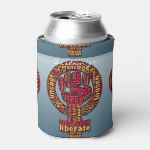 Porta-lata direitos das mulheres levantados primeiro Thunder_