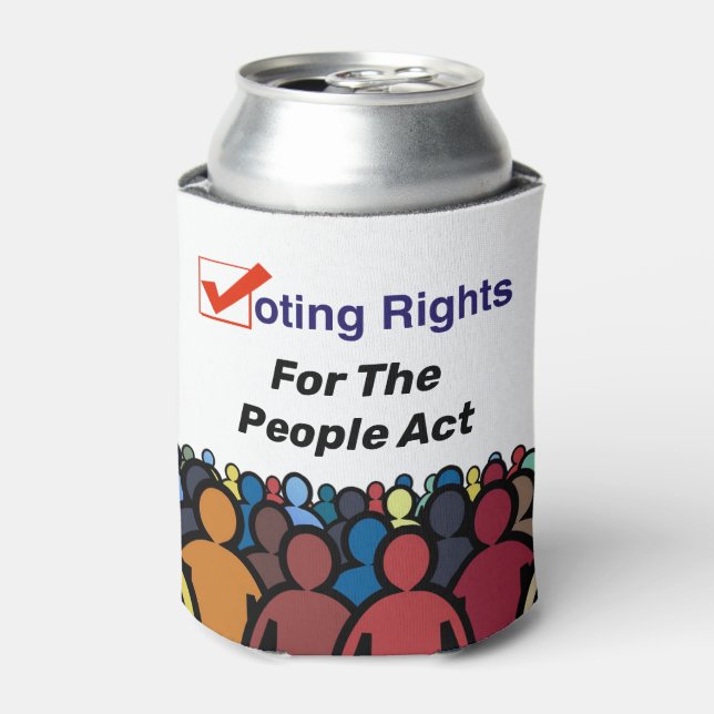 Porta-lata Direitos De Voto Para A Lei Pessoas (Can Front)