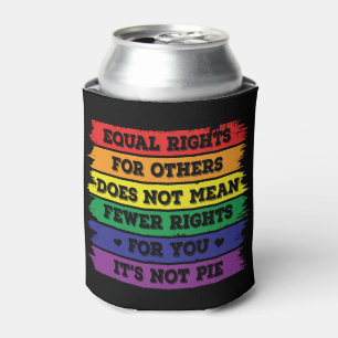 Porta-lata Direitos iguais Direitos LGBTQ Parada do Orgul