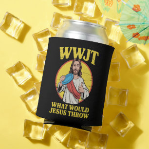 Porta-lata Disc Golf Wwjt O Que Jesus Jogaria Frisbee 