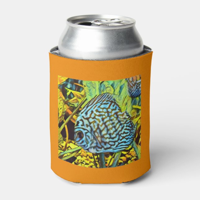 Porta-lata Discus Coozie (Laranja) (Can Front)