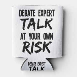 Porta-lata Discuta Especialista Em Debate Sobre Seu Próprio R