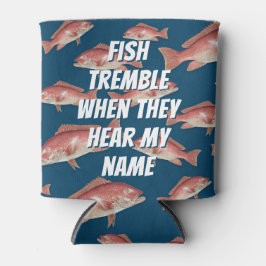 Porta-lata Dito de Pesca Lula Vermelha