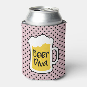 Porta-lata Diva da cerveja