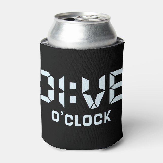 Porta-lata Dive O'Clock (Can Front)