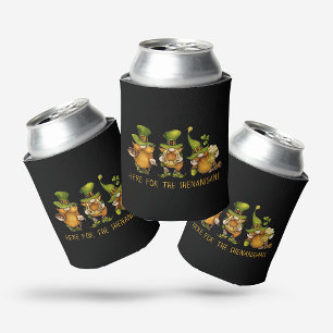 Porta-lata Diversão de Gnomos Irlandeses no Dia de São Patríc