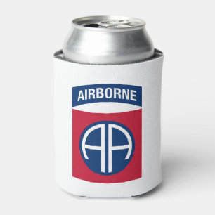 Porta-lata Divisa de Veterano Militar da 82ª Divisão Aerotran