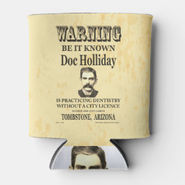 Porta-lata Doc Holliday 💰 Vintage Procurado Para Odontologia