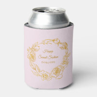 Doce 16 Aniversário Luxe Dourado Rosa ptal