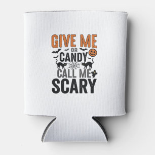 Porta-lata Doce de Halloween ou Me Chame de Assustador Gráfic
