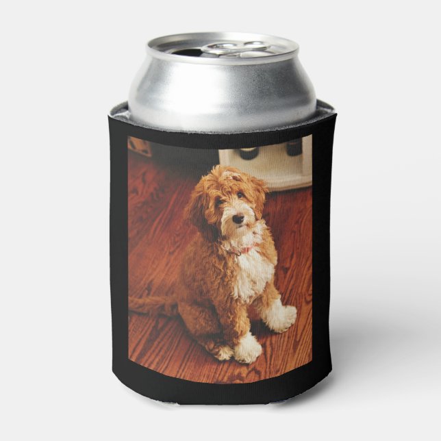 Porta-lata Dog Pet Owner 2 Photos  (Can Front)
