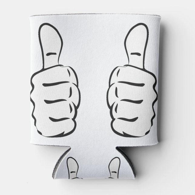 Porta-lata Dois Grandes Mumbs Para Cima (Frente)